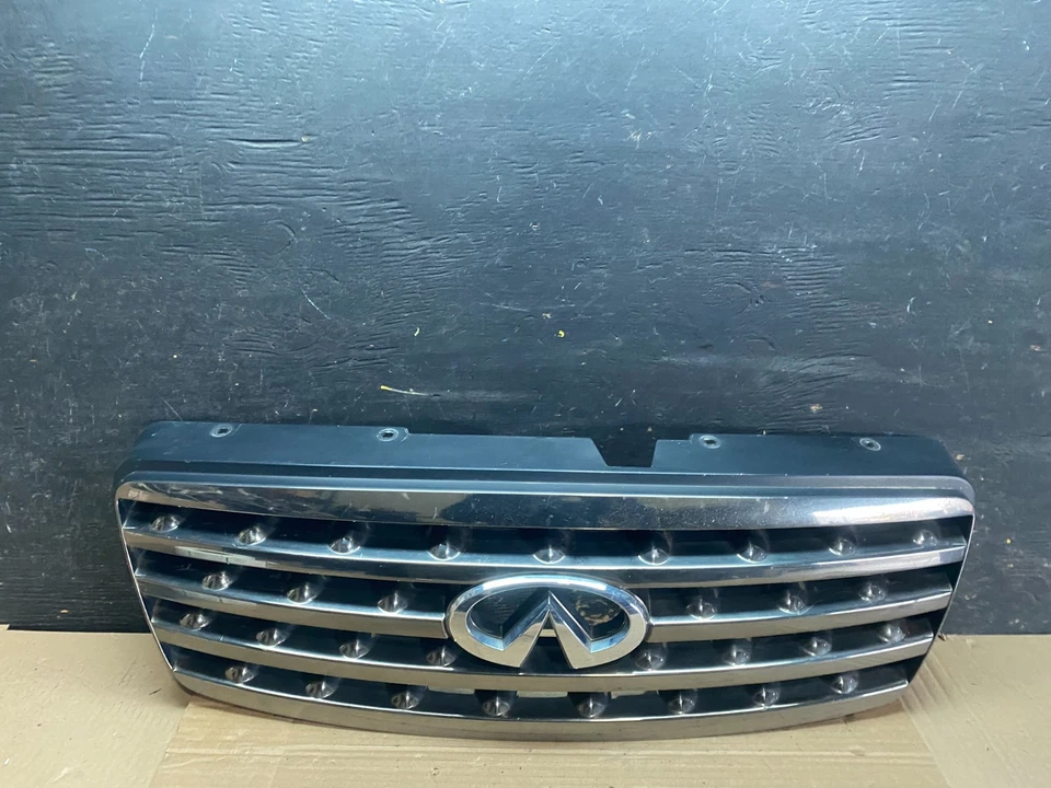 Parrilla superior delantera Infiniti Fx35 2006 2007 2008 con emblema OEM V2878 DG Foto 1 de 4