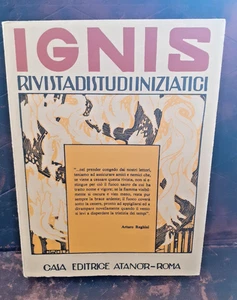 1980 IGNIS RIVISTA DI STUDI INIZIATICI Atanor Esoterica Magia Cagliostro - Foto 1 di 5