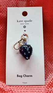 Schlüsselanhänger blaue Erdbeere Taschenanhänger - Kate Spade New York x Target blau IN HAND! - Bild 1 von 2