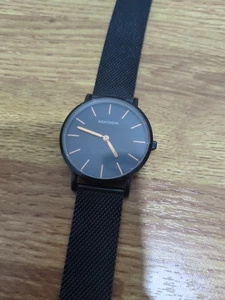 SEKONDA Damen-Quarzuhr FREYA schwarzfarben Mesh-Armband benötigt Batterie - Bild 1 von 7