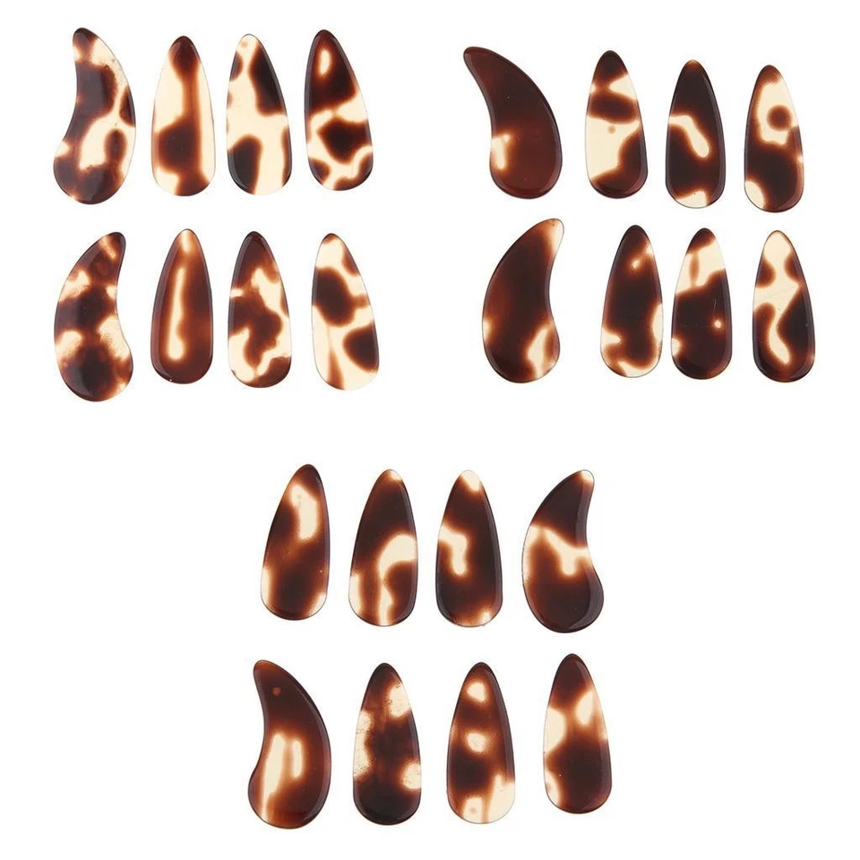 8  Polierte Guzheng Finger Picks Flache Chinesische Zither Gu Zheng Nägel - Image 1 of 1