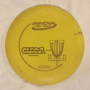 Innova Disc Golf Aviar Putt And Approach Yellow with Gold Foil Used - Picture 1 of 2