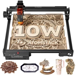 ATOMSTACK A10 PRO V2 10W Laser Engraver 50W Laser CNC Graviermaschine 400 mm/s - Bild 1 von 9