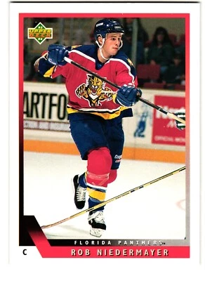 1993-94 Upper Deck #98 Rob Niedermayer Florida Panthers - Image 1 of 2