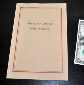 THE MASTER LETTERS OF EMILY DICKINSON.  R. Franklin - Imagen 1 de 8