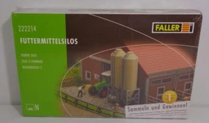 % - Faller N 222214 Bausatz Futtermittelsilos NEU & OVP - Picture 1 of 3