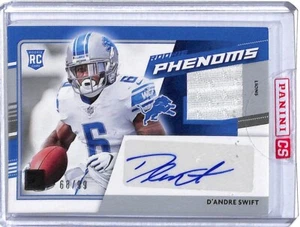 D'Andre Swift 2020 Panini Donruss Rookie Phenoms #RPJ-DS Auto Lions 85761 - Picture 1 of 2