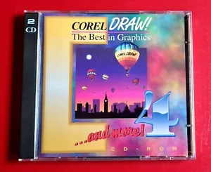 Corel CorelDraw 4 CD-ROM | Vintage | Retro | Top-Zustand | CorelDRAW! 4 | Tested - Bild 1 von 10