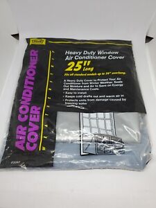 MD Heavy Duty Window Air Conditioner Cover 25" Long, NOS