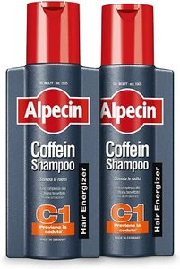Alpecin Coffein Shampoo C1, 2 x 250 ml – Lo shampoo alla caffeina che...  - Foto 1 di 12