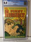 First Romance Magazine #16 CGC 8.0 Harvey 1952 Golden Age Romance