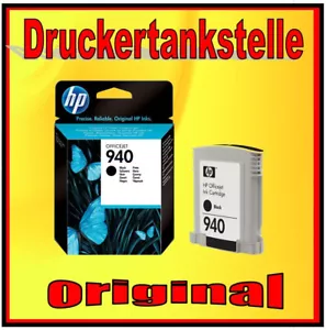 original Druckerpatrone INK HP 940 black C4902AE Officejet Pro 8000 8500 8500A - Bild 1 von 2