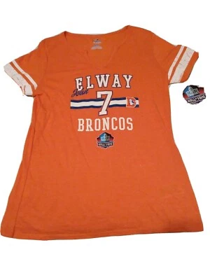 NUEVA CAMISA MAJESTIC NFL John Elway Broncos Salón de la Fama Damas XL   Foto 1 de 4