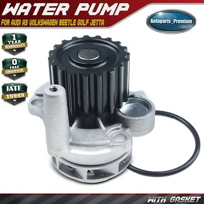 Bomba de agua del motor para Volkswagen Beetle 2005-2006 Golf Jetta 1,9 l con junta Foto 1 de 4