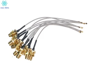 10x10cm SMA Female to I.PX4 plug 50Ω impedance e.g. Wireless/Bluetooth device - Bild 1 von 5