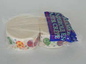 Happy Birthday Crepe Streamer  1 7/8" 2 Roll Birthday Party  90 ft Decorations - Picture 1 of 3
