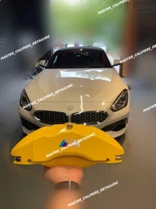 Yellow Bmw G29 Z4 sDrive30i 2022 Custom metal made brake caliper covers bmw Z4 - Bild 1 von 5