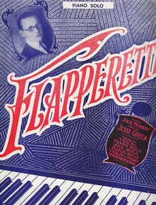 Vintage Noten - Flapperette - 1926 Jesse Greer - Neuheit Klavier Solo - Bild 1 von 3
