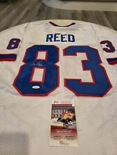 Andre Reed Autographed/Signed Jersey JSA COA Buffalo Bills HOF