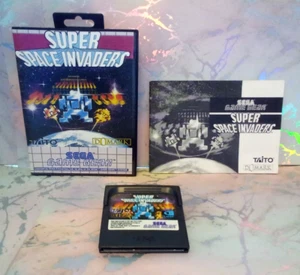 Sega game gear Super Space Invaders boxed new clam case - Picture 1 of 7