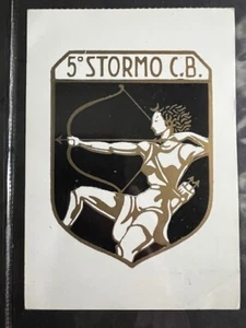 CARTOLINA PATCH  AERONAUTICA  MILITARE 5° STORMO C.B.  rarissima - Imagen 1 de 1