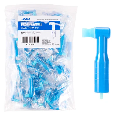100/500/pk Ángulos Profiosos Superiores Tazas Firmes Calidad Dental Desechable Ángulo Profioso EE. UU. Foto 1 de 4