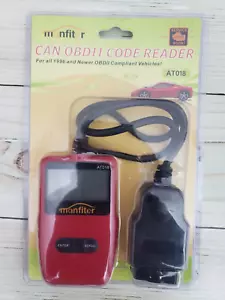 Manfiter OBD2 Scanner Car Code Reader Turn Off Check Engine Light Free Shipping - Bild 1 von 5