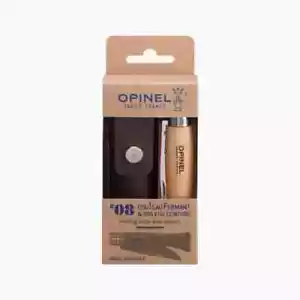 Opinel Traditional No8 Stainless Steel with Sheath - Picture 1 of 3