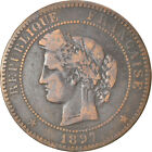 [#824374] Monnaie, France, Cérès, 10 Centimes, 1897, Paris, Tb+, Bronze, Gadoury