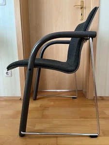 Thonet S320 Design Stuhl Freischwinger Bauhaus Chrom guter Zustand - Bild 1 von 6