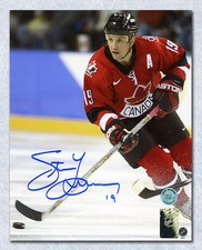 Steve Yzerman Team Canada Autographed 2002 Olympic Hockey 8x10 Photo 5