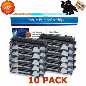 10pk Compatible CE505A 05A Toner Cartridge for HP LaserJet P2035 P2035n P2055 dn - Picture 1 of 8