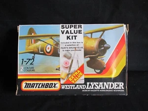 MATCHBOX. WESTLAND LYSANDER.1;72 SCALE. - Picture 1 of 3
