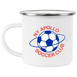 New York Apollo Camping Mug 12 oz. Enamel | ASL Soccer Team - Picture 1 of 1
