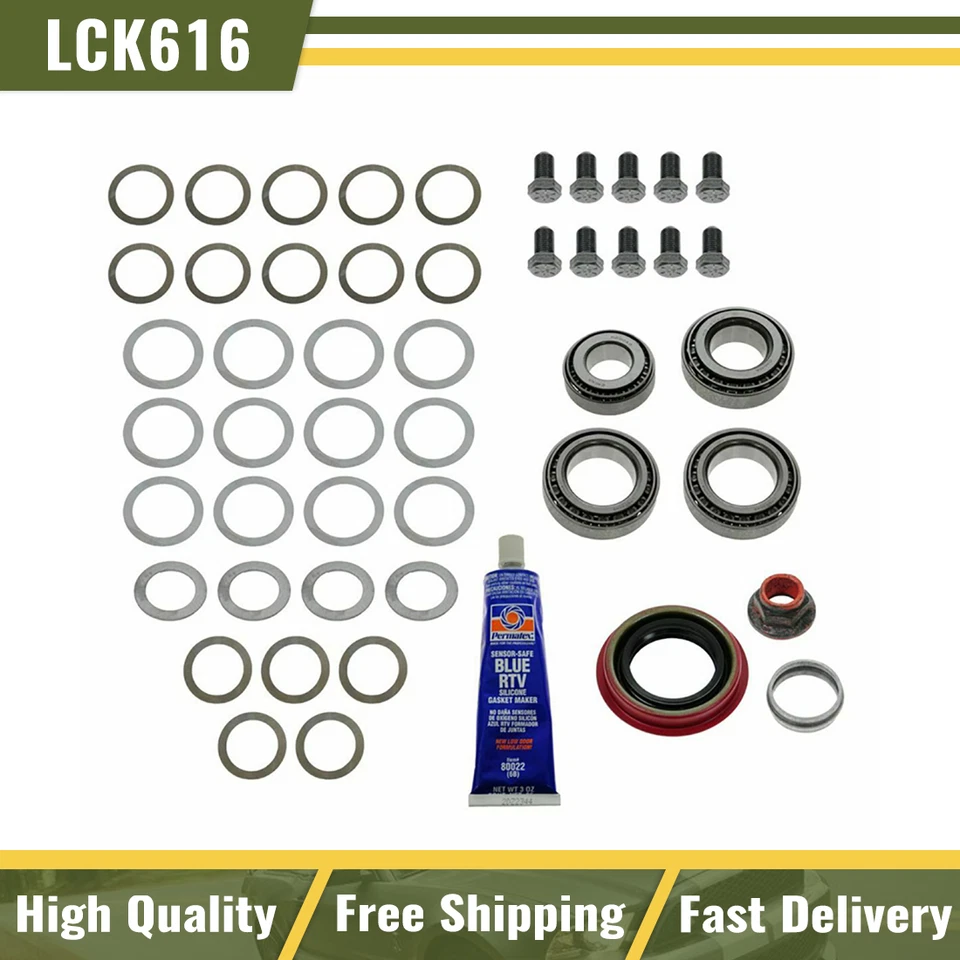 Kit de anillo de eje trasero y cojinete de piñón para Ford Lincoln Mercury Dorman Foto 1 de 4