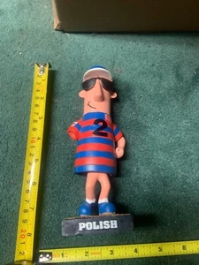 2008 Polish Racing Sausage Bobblehead- Milwaukee Brewers AS IS MISSING ARM - Picture 1 of 9