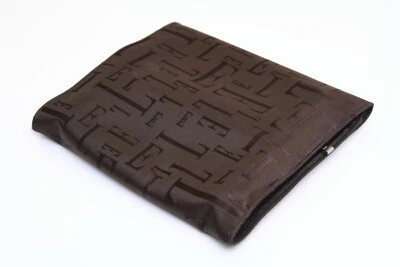 Bolso cosmético inusual Elle, plegable con 2 bolsas desmontables - marrón. Foto 1 de 4