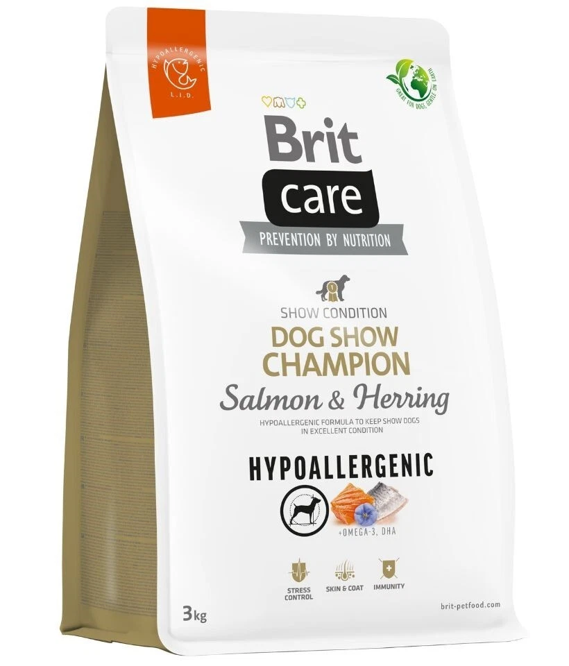 BRIT Care Hypoallergenic Dog Show Champion 3 kg - Bild 1 von 1