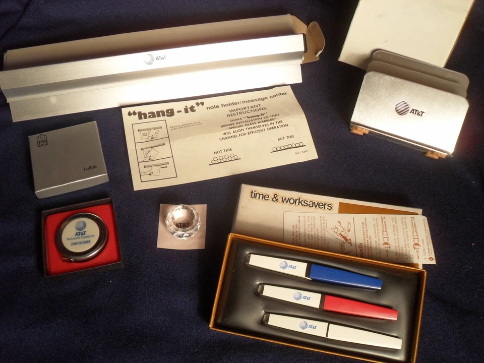 AT&T Advertising Items From 1980's & '90's But NEW Salesman Samples -5 Different - Image 1 of 4