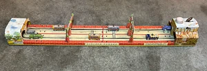 Vintage Unique Art's Mfg Co. Tin Litho Lincoln Tunnel Wind Up Toy, Works Perfect - Picture 1 of 11
