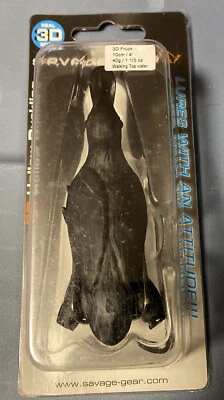 SAVAGE GEAR 3D HOLLOW BODY FRUCK 4"  Solid Black - Image 1 of 4