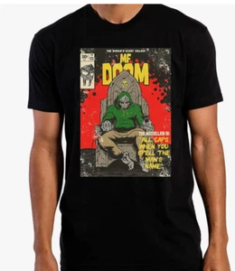 Camicia MF Doom rap unisex divertente cotone manica corta taglia XL ~ - Foto 1 di 3