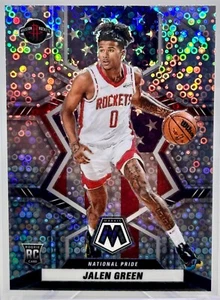 2021-22 JALEN GREEN Rookie RC Panini Mosaic #259 Fast Break Prizm (Free S&H) - Picture 1 of 2