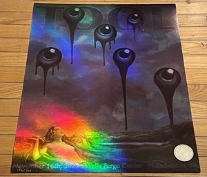 TOOL POSTER 2023 PHILADELPHIA PA #XXX/750 WELDER WINGS - Picture 1 of 6