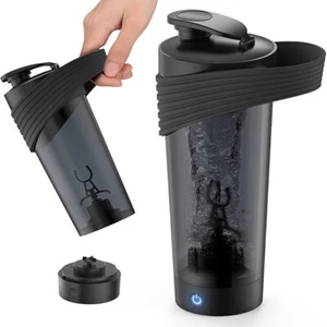 Proteinshaker Becher Elektrischer 800ml Trinkflasche Eiweißshaker BPA-frei DE - Bild 1 von 13