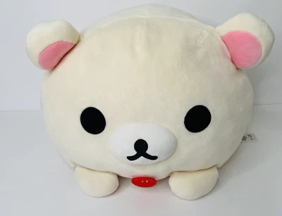 Cuscino cuscino San-x Rilakkuma serie Korilakkuma Mochi grande peluche squishy - Immagine 1 di 4