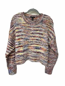 FOREVER 21 Multicolor Knit Pullover Sweater, Small, NWOT - Picture 1 of 6
