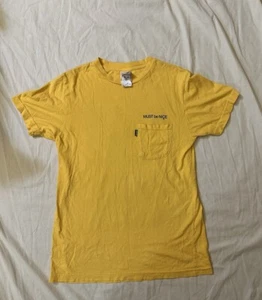 Ripndip Must Be Nice gelbes kleines T-Shirt Katze Wandbild Grafik - Bild 1 von 8