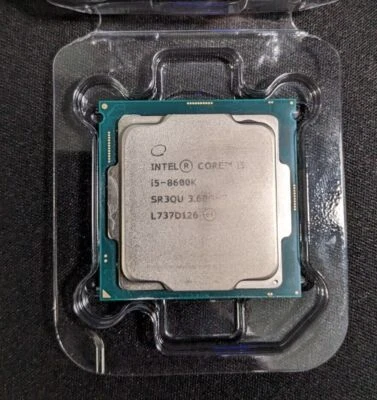 Intel Core i5-8600K 3.6 GHz LGA 1151 Hexa-Core Processor CPU BX80684I58600K - Image 1 of 2