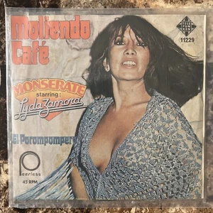 MONSERATE FEAT  LYDA ZAMORA -MOLIENDO CAFÉ- MEXICAN 7” SINGLE PS - Picture 1 of 4